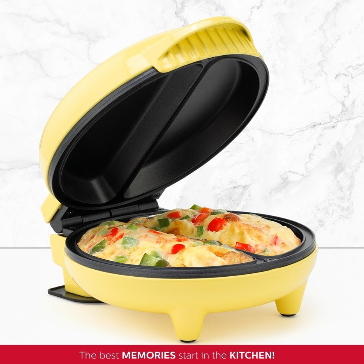 Foto 5 pulgar | Artículos Para Hacer Tortillas Y Frittatas Holstein Housewares Amarillo/inoxidable - Venta Internacional.