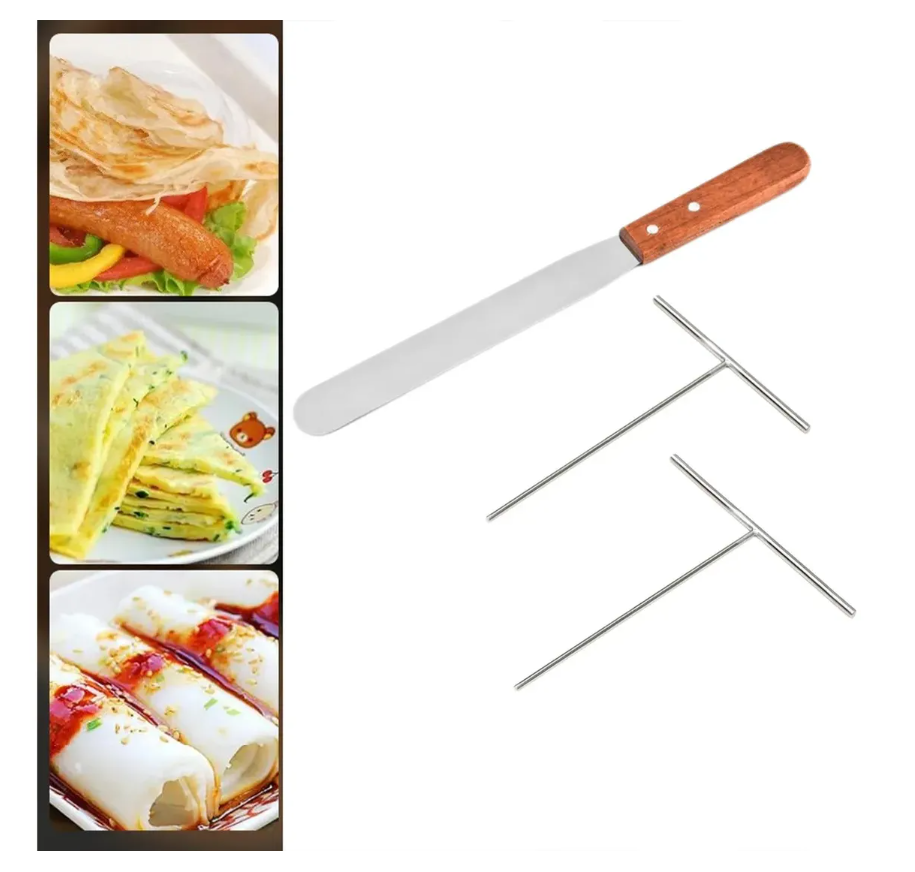 Foto 5 | Esparcidor Crepas Kit De Espátula Herramienta De Cocina