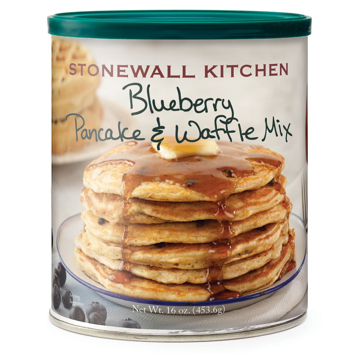 Foto 1 | Mezcla Para Tortitas Y Gofres Stonewall Kitchen Blueberry 473 Ml - Venta Internacional.