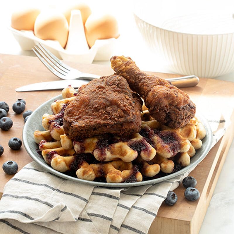 Foto 3 | Mezcla Para Tortitas Y Gofres Stonewall Kitchen Blueberry 473 Ml - Venta Internacional.