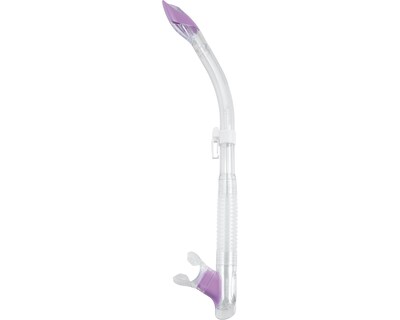 Foto 1 | Snorkel Cressi Tao Semi Dry Tipo Semi Seco color Transparente/Lila para Adulto