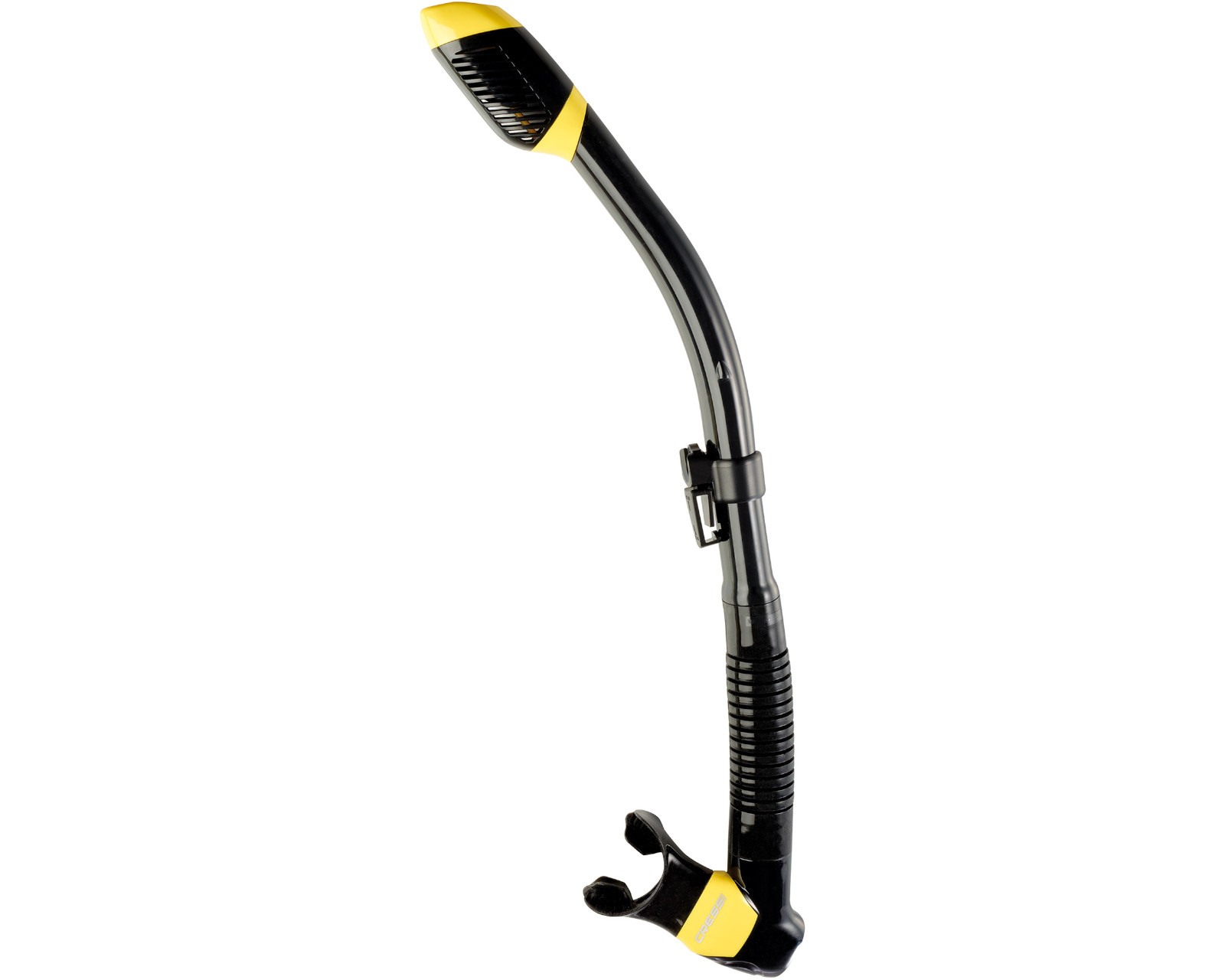 Foto 2 pulgar | Tubo Seco Cressi Supernova Dry para Snorkeling y Buceo para Adulto color Negro con Amarillo