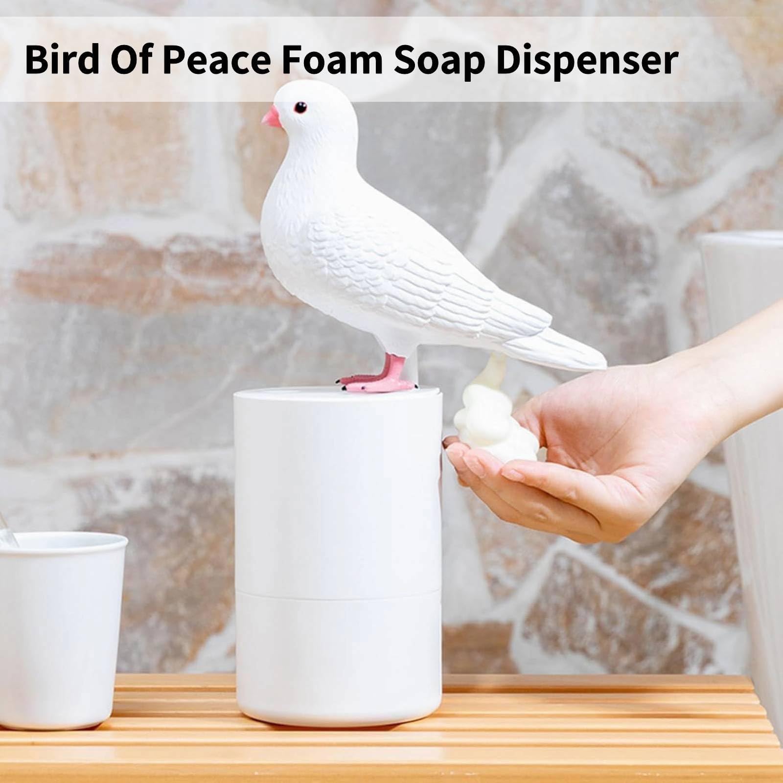 Foto 3 pulgar | Dispensador De Jabón En Espuma Bird Of Peace, Divertido Excremento De Paloma, Color Blanco - Venta Internacional.