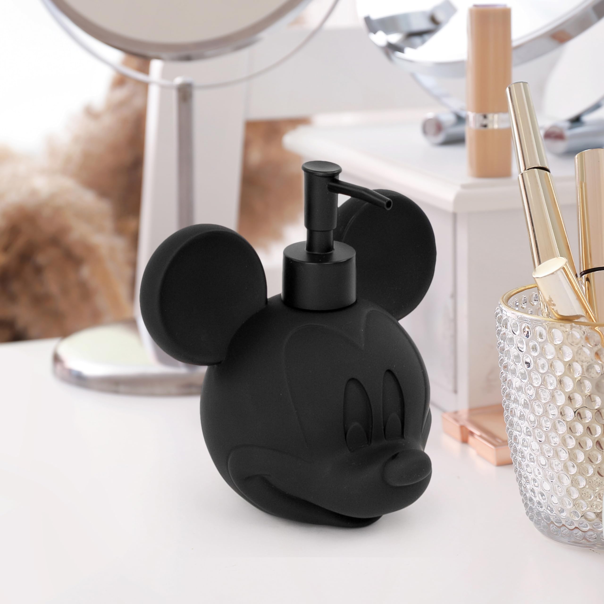 Foto 6 pulgar | Dispensador De Jabón Jay Franco Disney Mickey Mouse Negro - Venta Internacional.