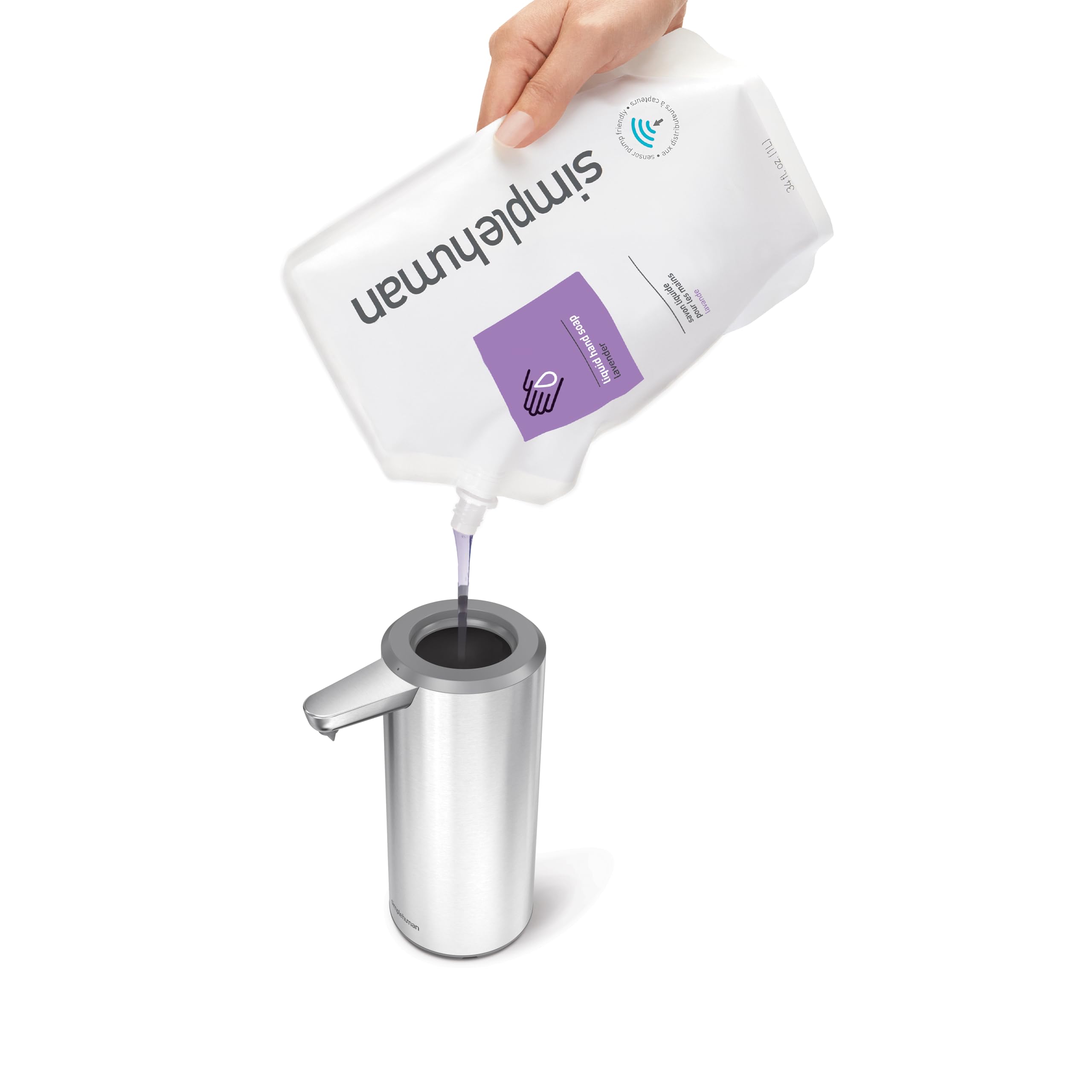 Foto 3 pulgar | Bomba Con Sensor Simplehuman Touch-free Automatic 270 Ml - Venta Internacional.
