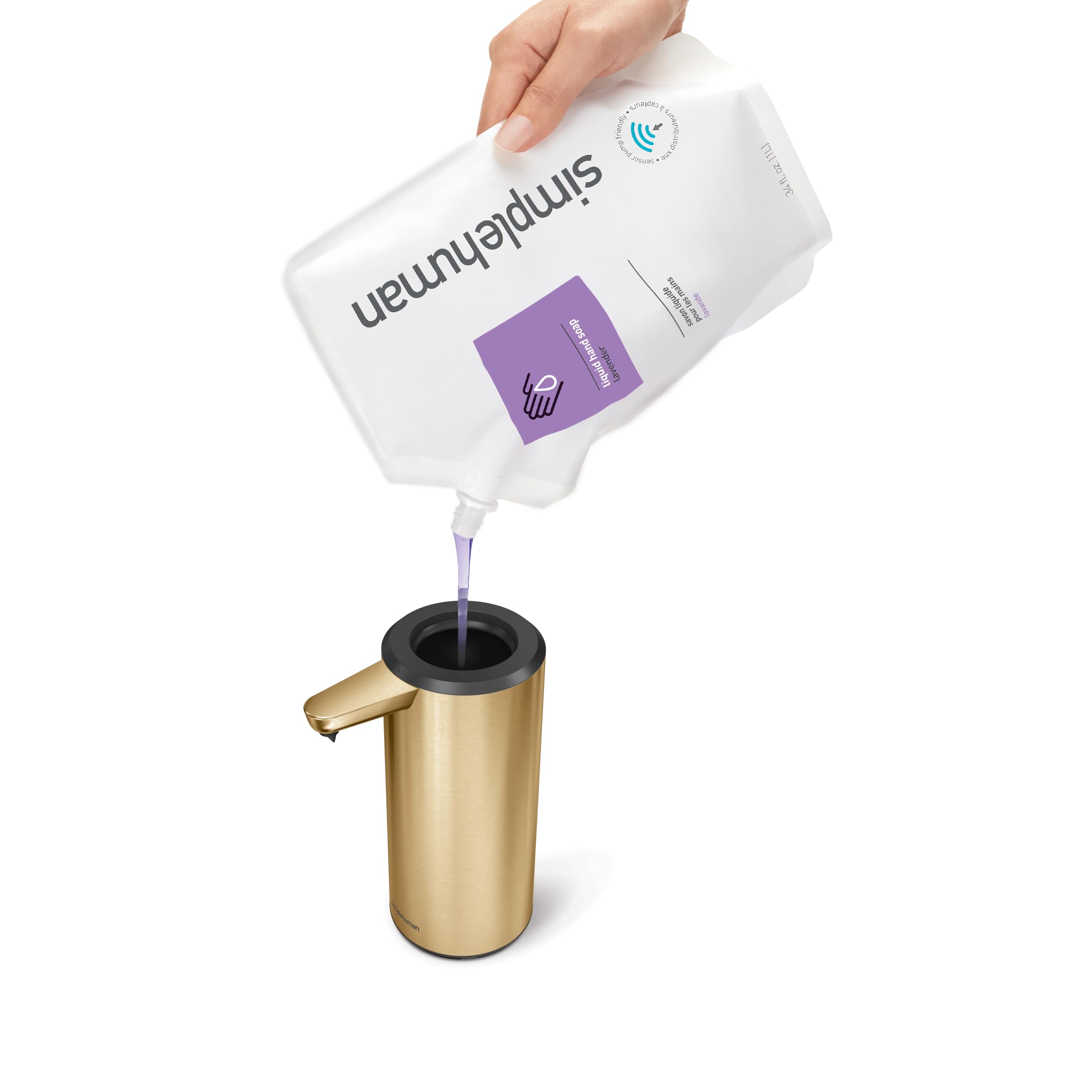 Foto 2 | Bomba Con Sensor Simplehuman  Recargable  Sin Contacto  270 Ml - Venta Internacional.
