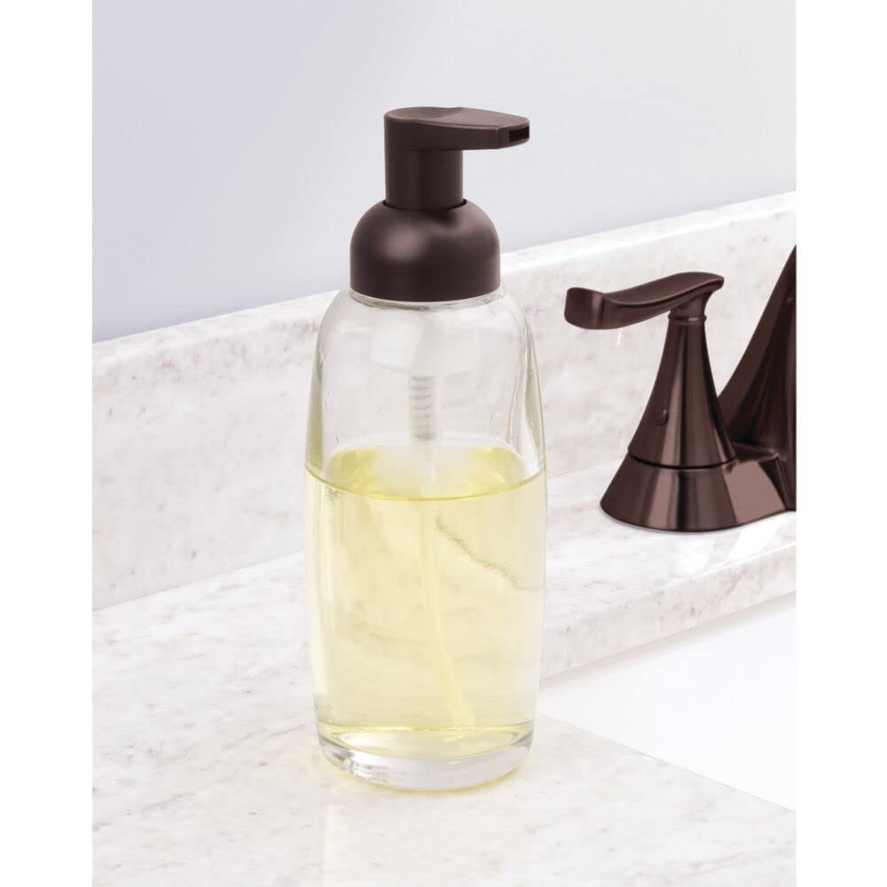 Foto 3 | Dispensador De Jabón Espumoso Para Manos Mdesign  Vidrio Recargable  Paquete De 2 - Venta Internacional.