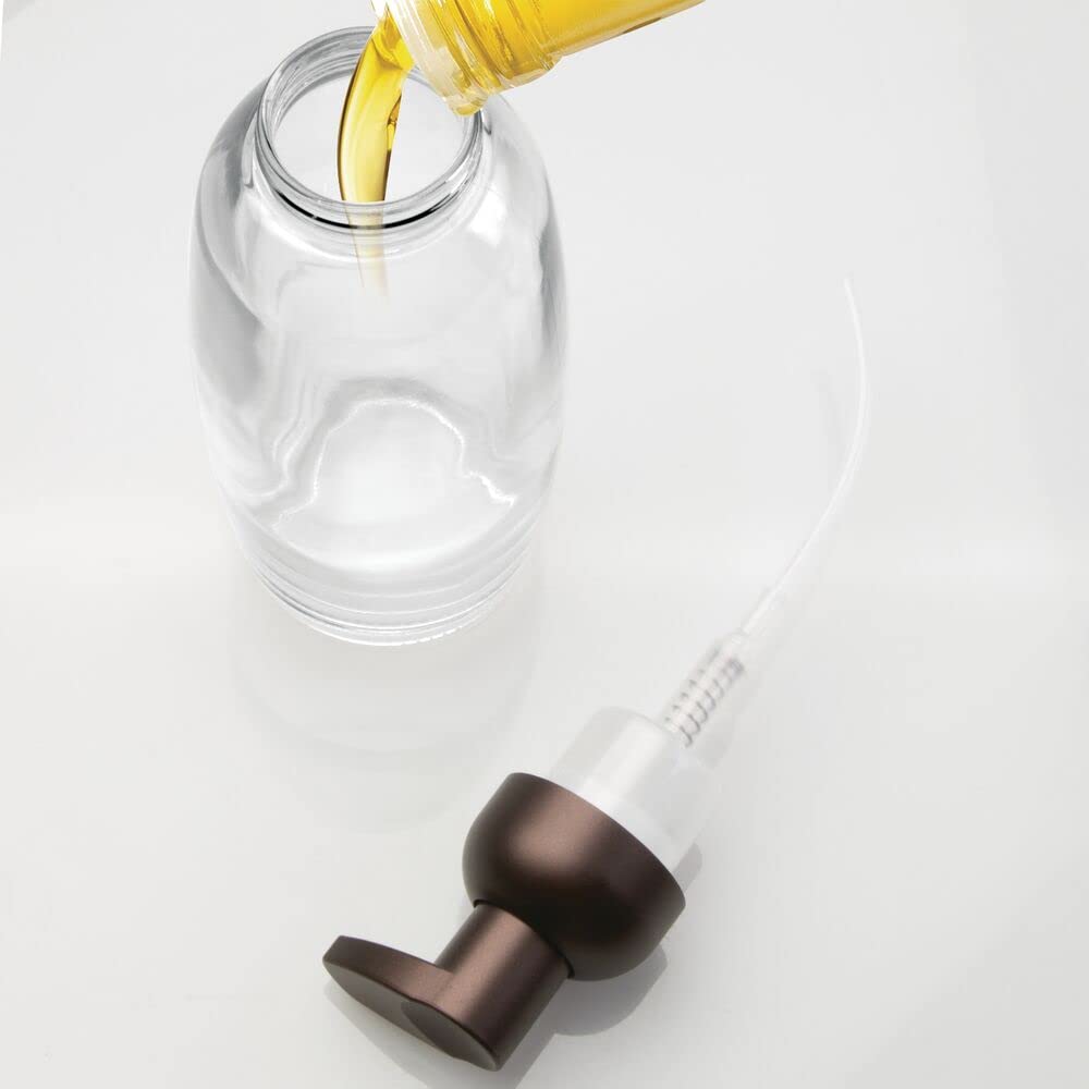 Foto 5 pulgar | Dispensador De Jabón Espumoso Para Manos Mdesign  Vidrio Recargable  Paquete De 2 - Venta Internacional.