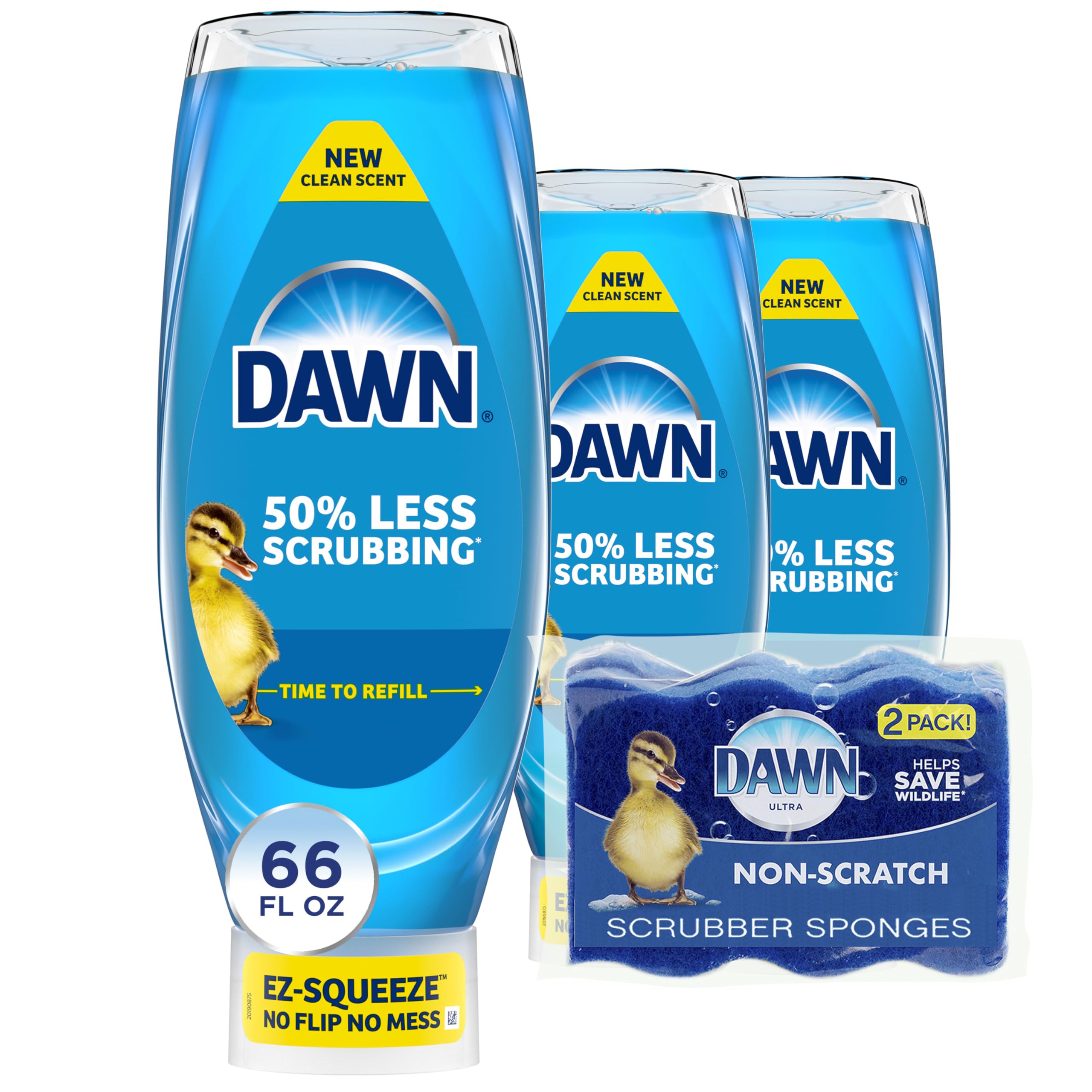 Foto 1 | Botella Exprimible Para Jabón Para Platos Dawn Ez-squeeze - Venta Internacional.