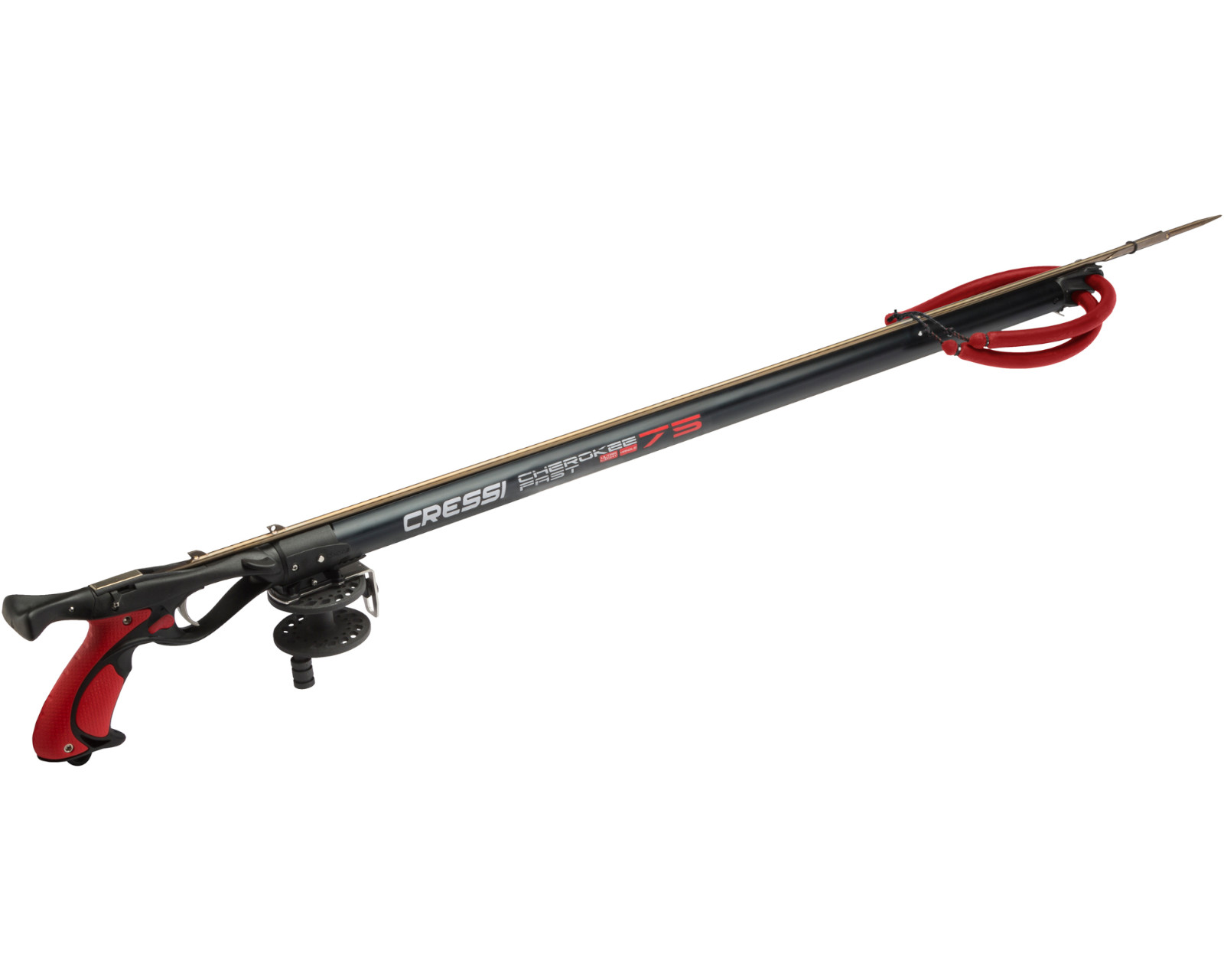 Foto 2 | Arpón Cressi Cherokee Fast 100 Cabezal Abierto color Negro con Rojo