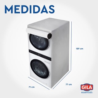 Foto 5 | Funda para Torre de Lavado con Cierre Gila Impermeable Blanca