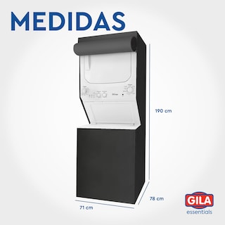 Foto 5 | Funda para Centro de Lavado con Cierre Gila Impermeable Negra