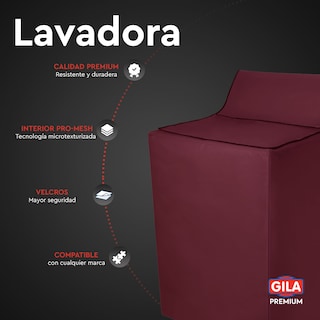 Foto 2 | Funda para Lavadora Premium Impermeable Gila Tinta