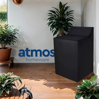 Foto 3 | Funda Para Lavadora Impermeable Atmos Homeware Negro