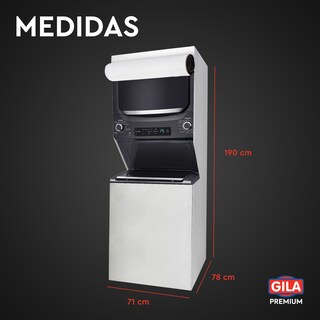 Foto 7 | Funda Para Centro De Lavado Afelpada Con Cierre ( Premium Gila) (gris)