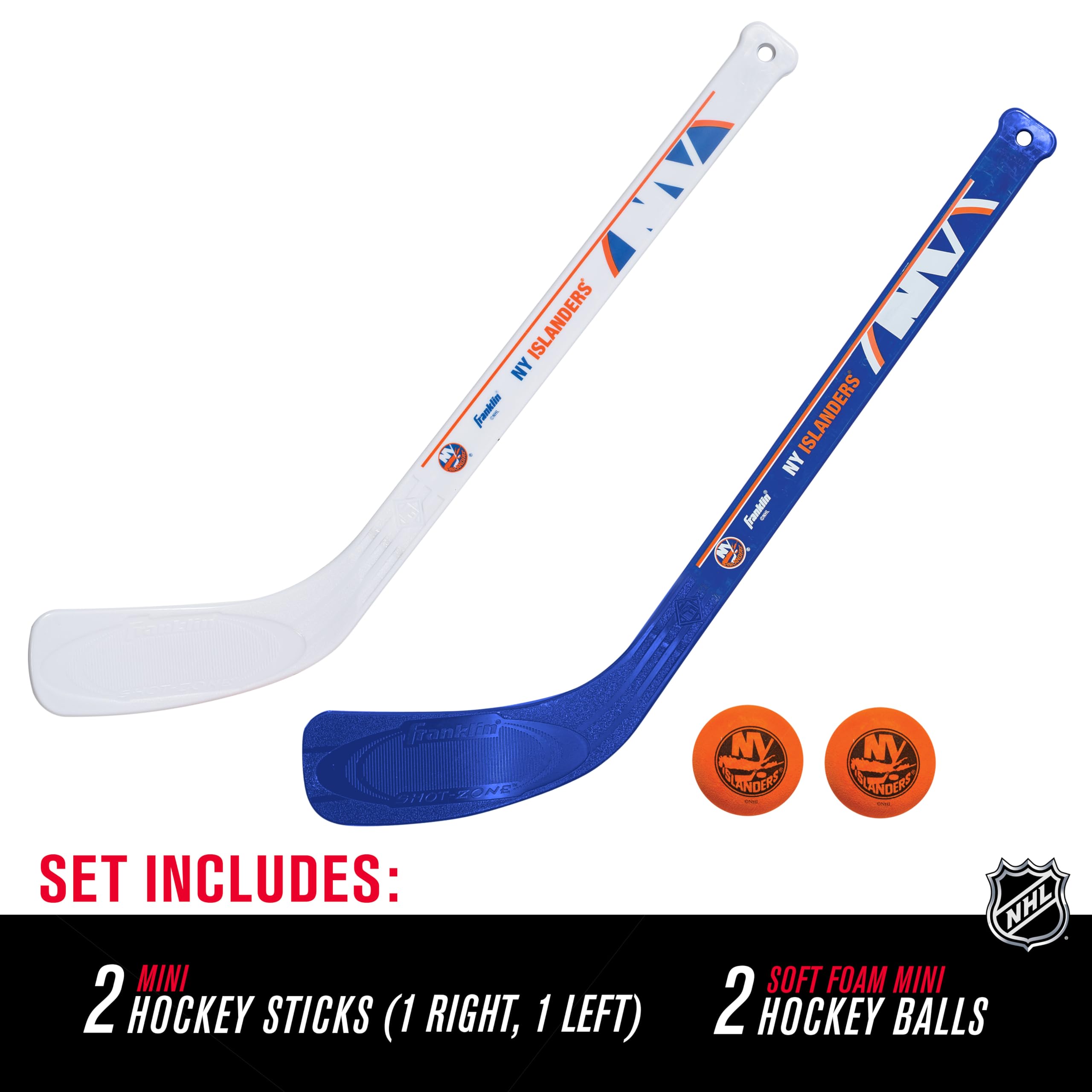 Foto 3 pulgar | Set de Minibastones de Hockey Franklin Sports New York Islanders NHL - Venta Internacional