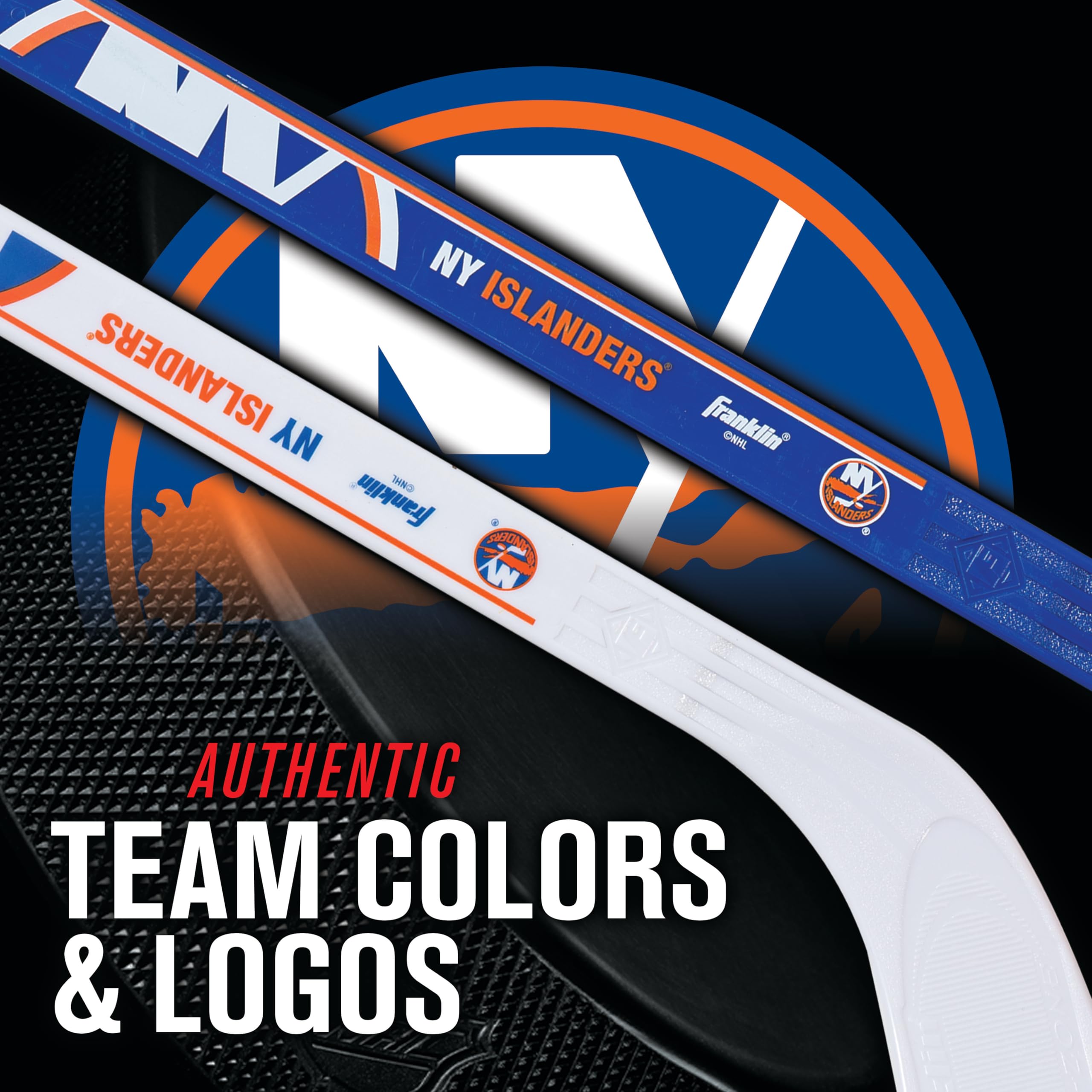 Foto 5 pulgar | Set de Minibastones de Hockey Franklin Sports New York Islanders NHL - Venta Internacional