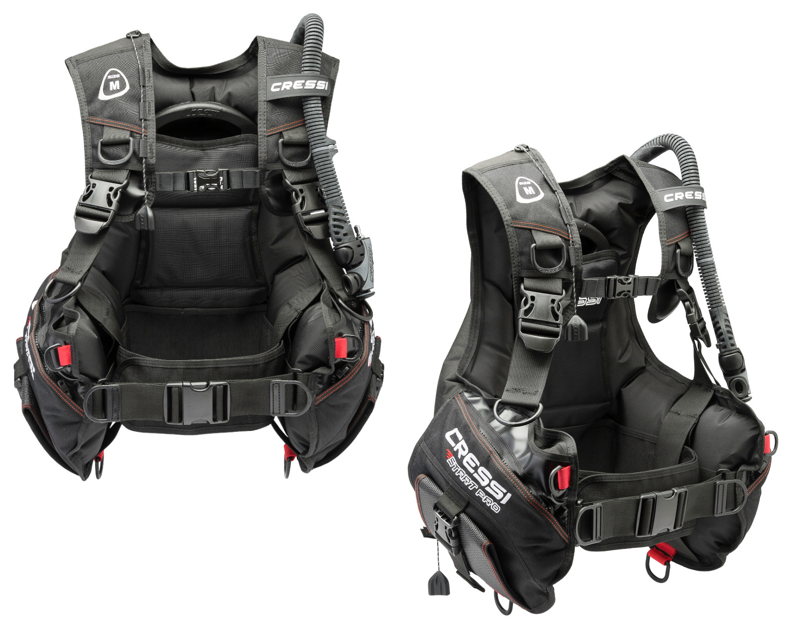 Foto 3 pulgar | Bcd Cressi Start Pro 2.0 Talla S Buceo Técnico color Negro/Azul