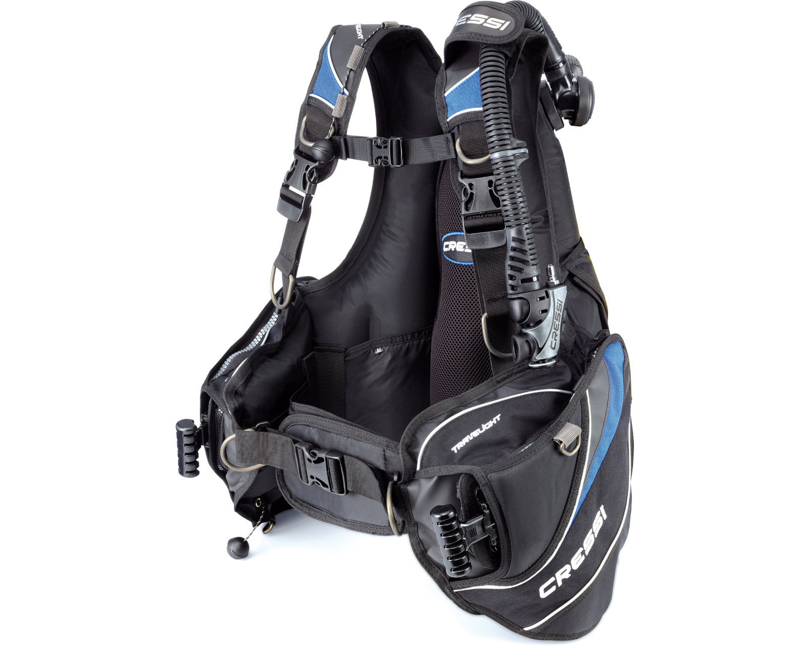 Foto 2 pulgar | BCD Cressi Travelight Talla M Buceo Técnico color Negro/Azul