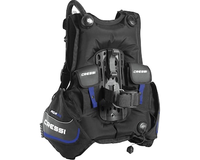 Foto 2 | BCD Cressi Aquaride Talla S Buceo Técnico color Negro/Azul