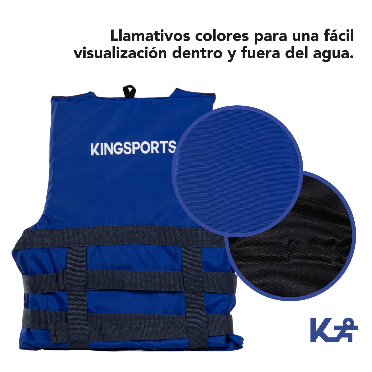 Foto 4 pulgar | Chaleco Salvavidas KingSports 300097 color Amarillo para Adulto