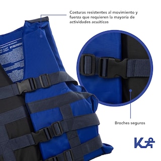 Foto 4 | Chaleco Salvavidas KingSports 300334 color Amarillo Talla Mediana