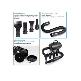 Foto 3 | Secador de Pelo para Mascotas Eo Safe Imports ESI-7922 color Negro
