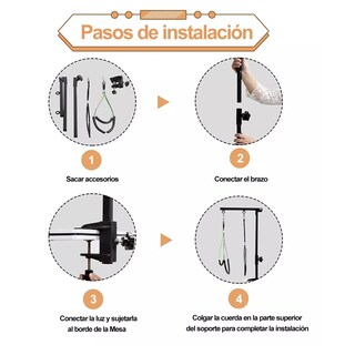 Foto 3 | Brazo De Aseo Para Mascotas Perros Con Abrazadera Eo Safe Imports Esi-10334 Negro