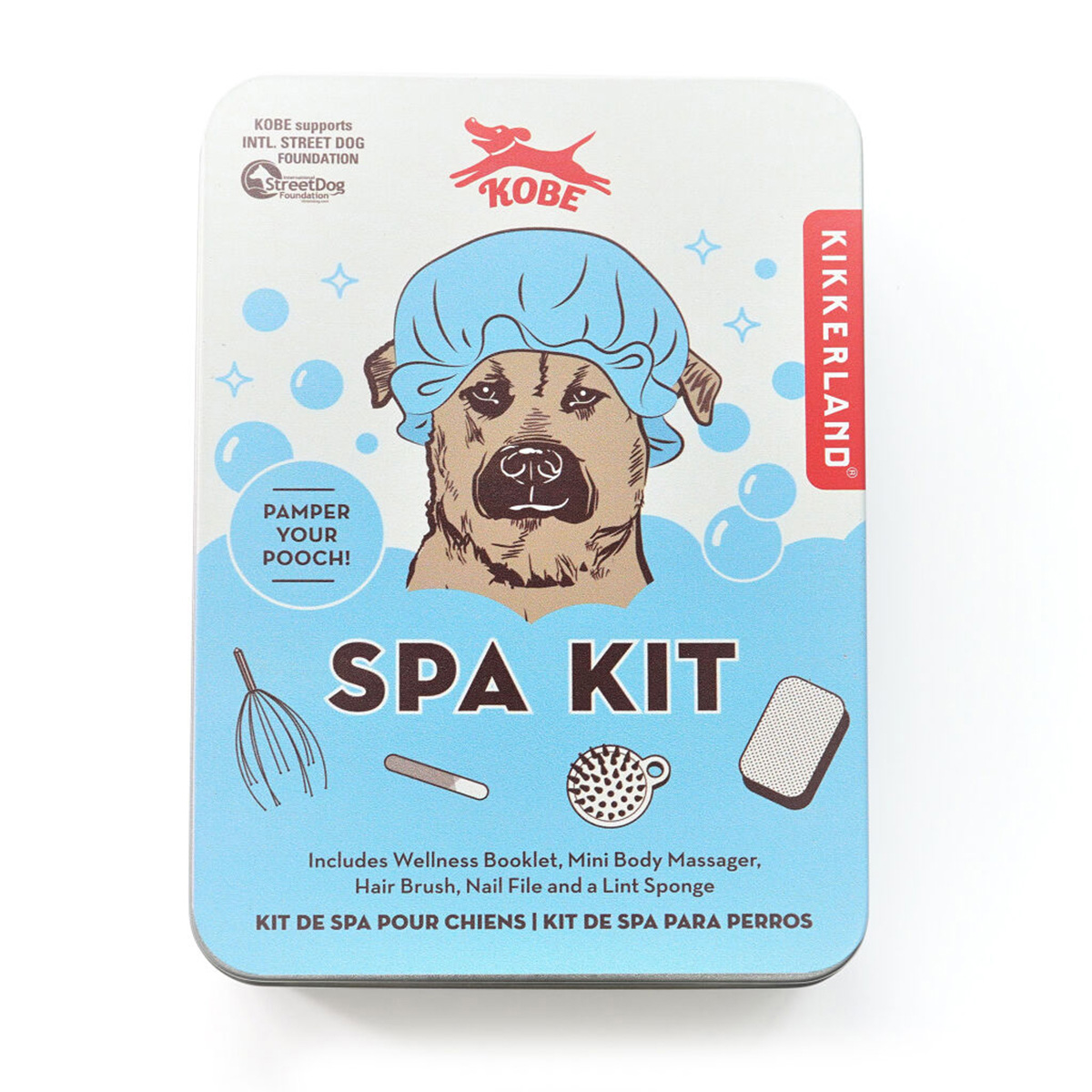 Foto 6 | Kit de Spa Kobe Kikkerland para Perros