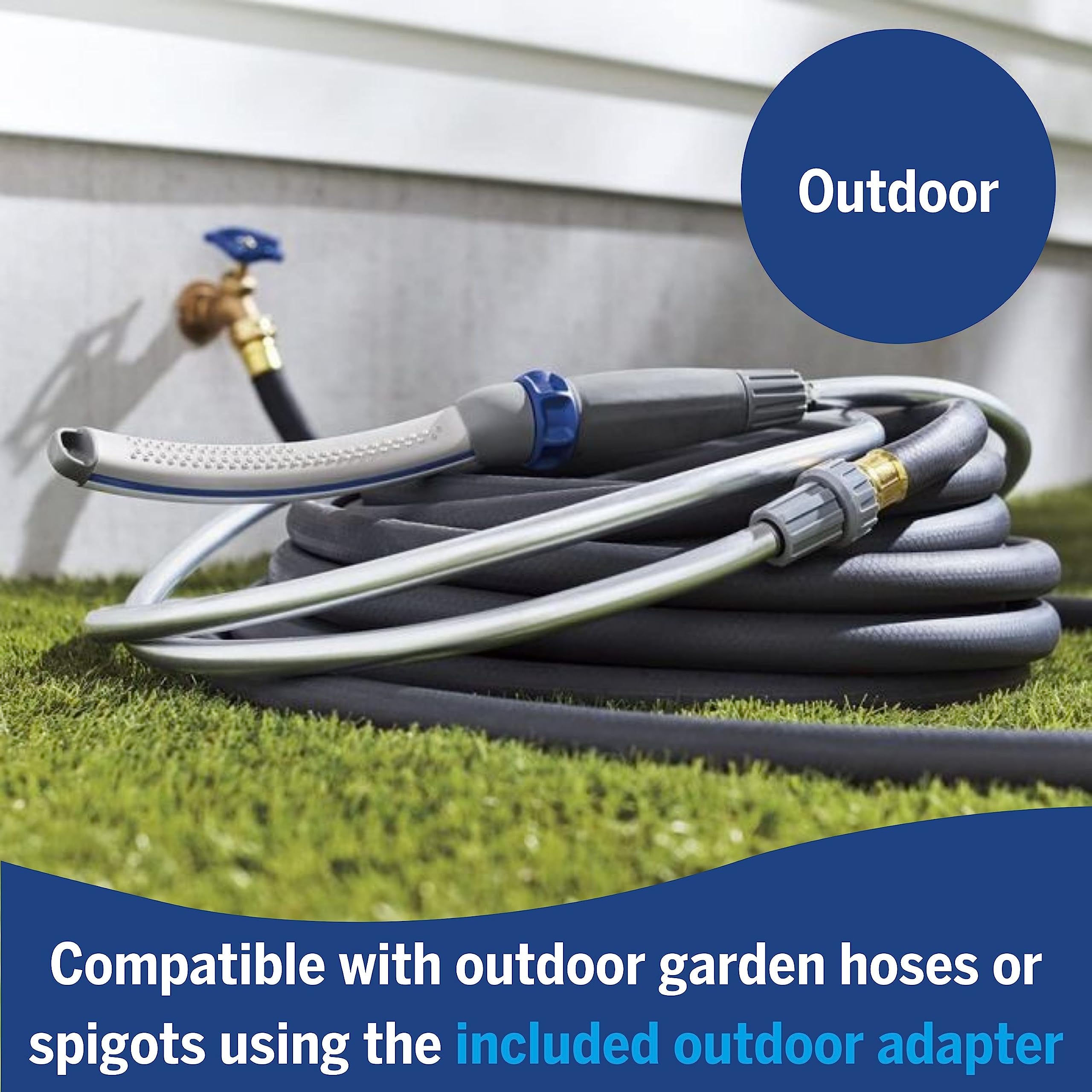 Foto 4 pulgar | Accesorio De Ducha Para Perros Waterpik Pet Wand Pro Ppr-252e Azul/gris - Venta Internacional.