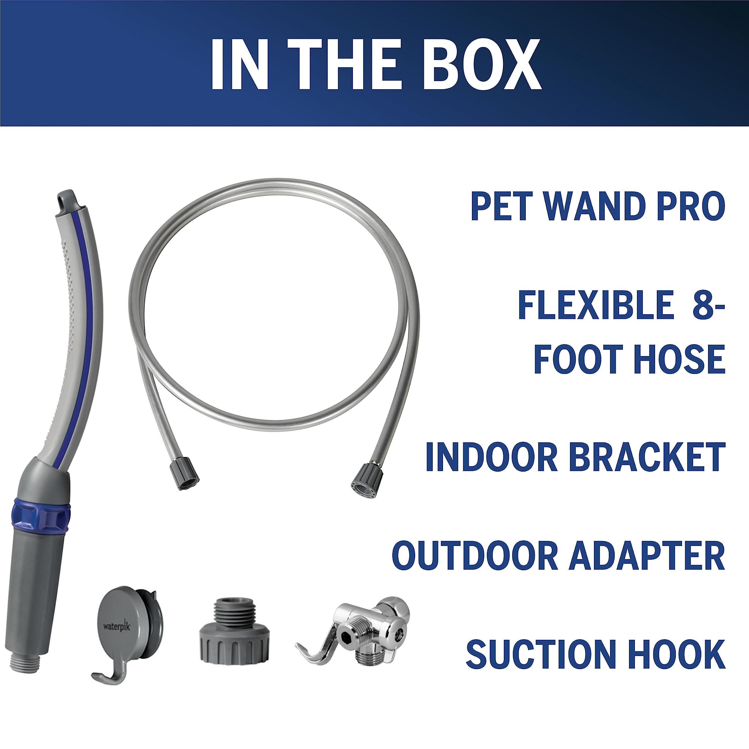 Foto 6 | Accesorio De Ducha Para Perros Waterpik Pet Wand Pro Ppr-252e Azul/gris - Venta Internacional.