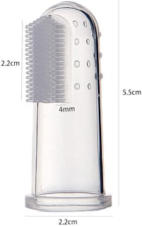 Foto 2 | Cepillo De Dientes Para Mascotas Jieyou Soft Silicone Finger Para Perros Y Gatos - Venta Internacional.