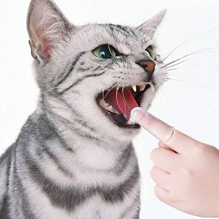 Foto 5 | Cepillo De Dientes Para Mascotas Jieyou Soft Silicone Finger Para Perros Y Gatos - Venta Internacional.