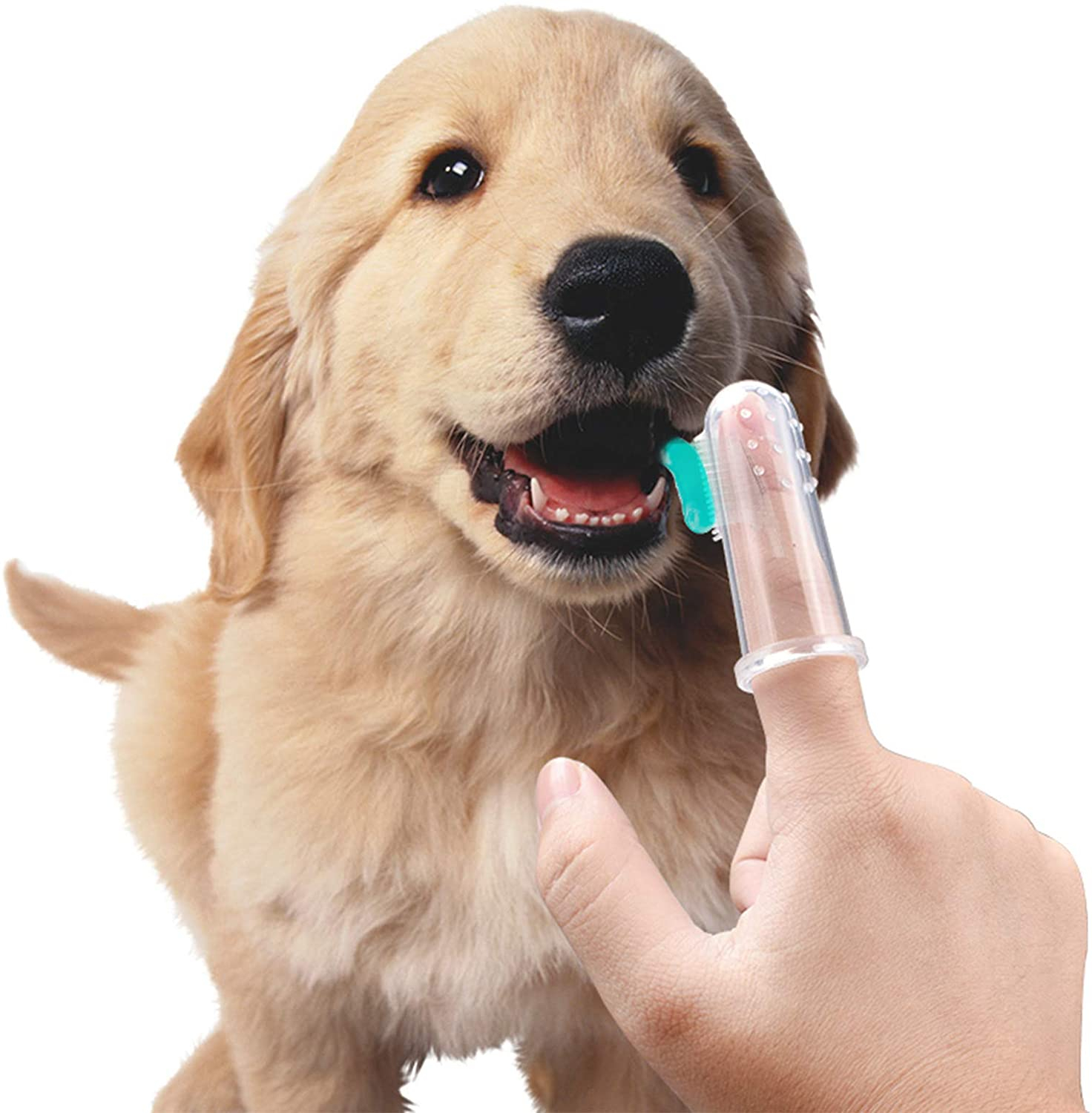 Foto 7 pulgar | Cepillo De Dientes Para Mascotas Jieyou Soft Silicone Finger Para Perros Y Gatos - Venta Internacional.