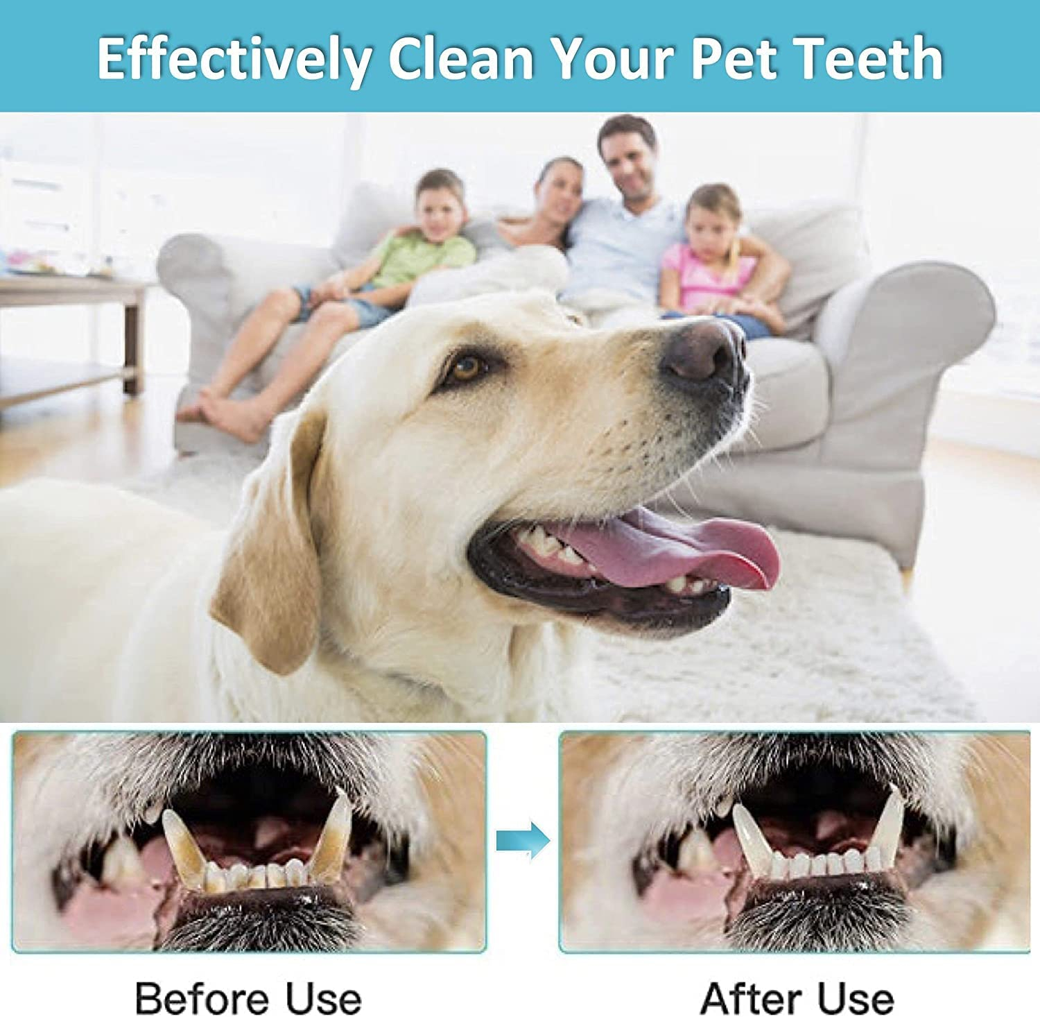 Foto 8 pulgar | Juego De Cepillos De Dientes Con Dedos Jieyou Para Perros Y Gatos, 4 Piezas - Venta Internacional.