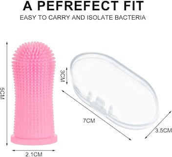 Foto 3 | Set De Cepillos De Dientes Jieyou Para Perros Y Gatos (4 Unidades) - Venta Internacional.