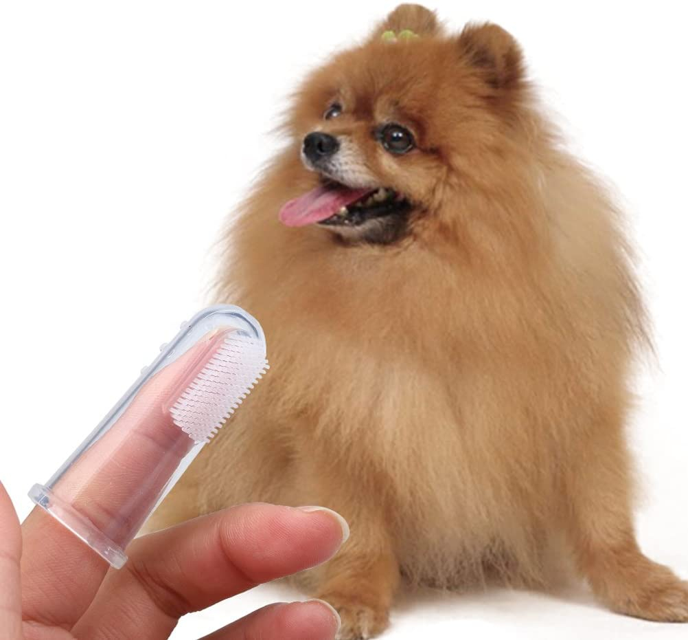 Foto 3 pulgar | Cepillo De Dientes Pet Finger, Paquete De 10 Limpiadores De Dientes De Silicona - Venta Internacional.