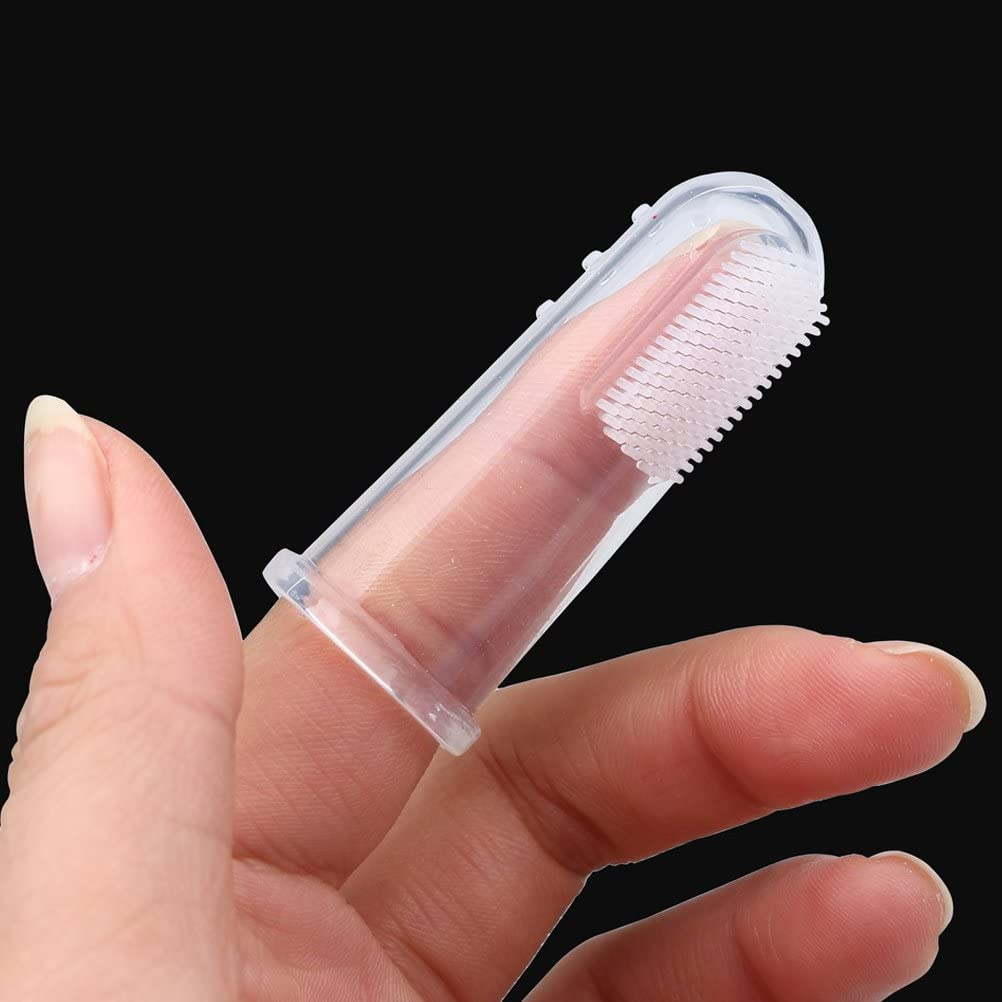Foto 6 pulgar | Cepillo De Dientes Pet Finger, Paquete De 10 Limpiadores De Dientes De Silicona - Venta Internacional.