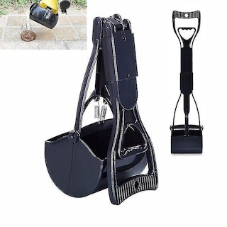 Foto 1 | Recogedor De Inodoro Para Mascotas Con Mango Largo, Diseño De Jaula Para Pájaros, Color Negro - Venta Internacional.