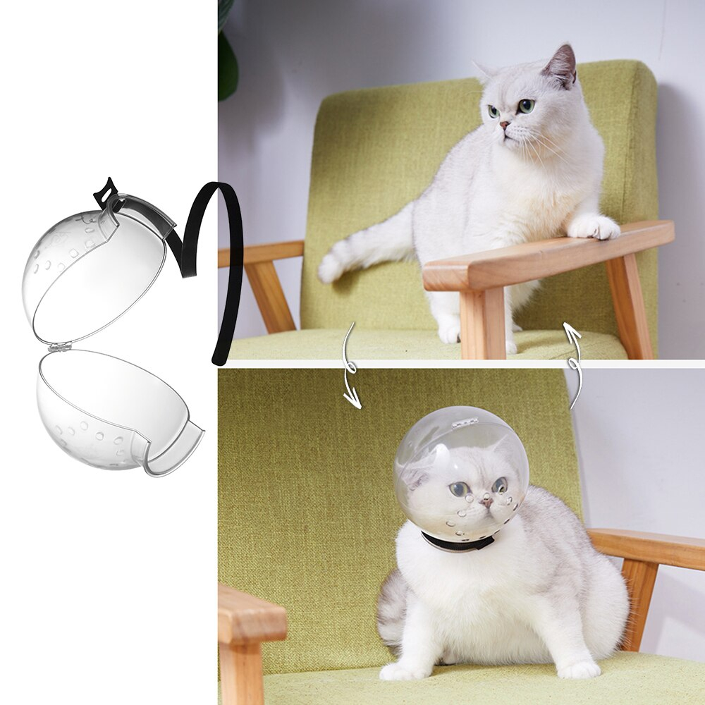 Foto 3 pulgar | Máscara De Aseo Transpirable Antimordeduras Cat Muzzle Para Gatos - Venta Internacional.