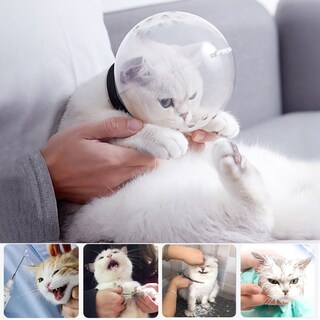 Foto 3 | Máscara De Aseo Transpirable Antimordeduras Cat Muzzle Para Gatos - Venta Internacional.
