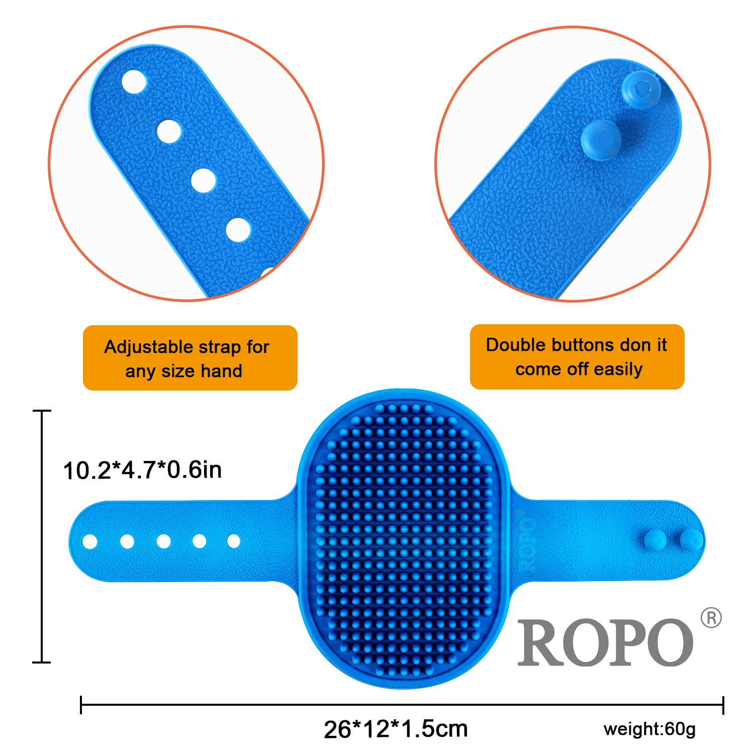 Foto 4 pulgar | Cepillo De Aseo Para Perros Jieyou Con Mango Anular Ajustable - Venta Internacional.