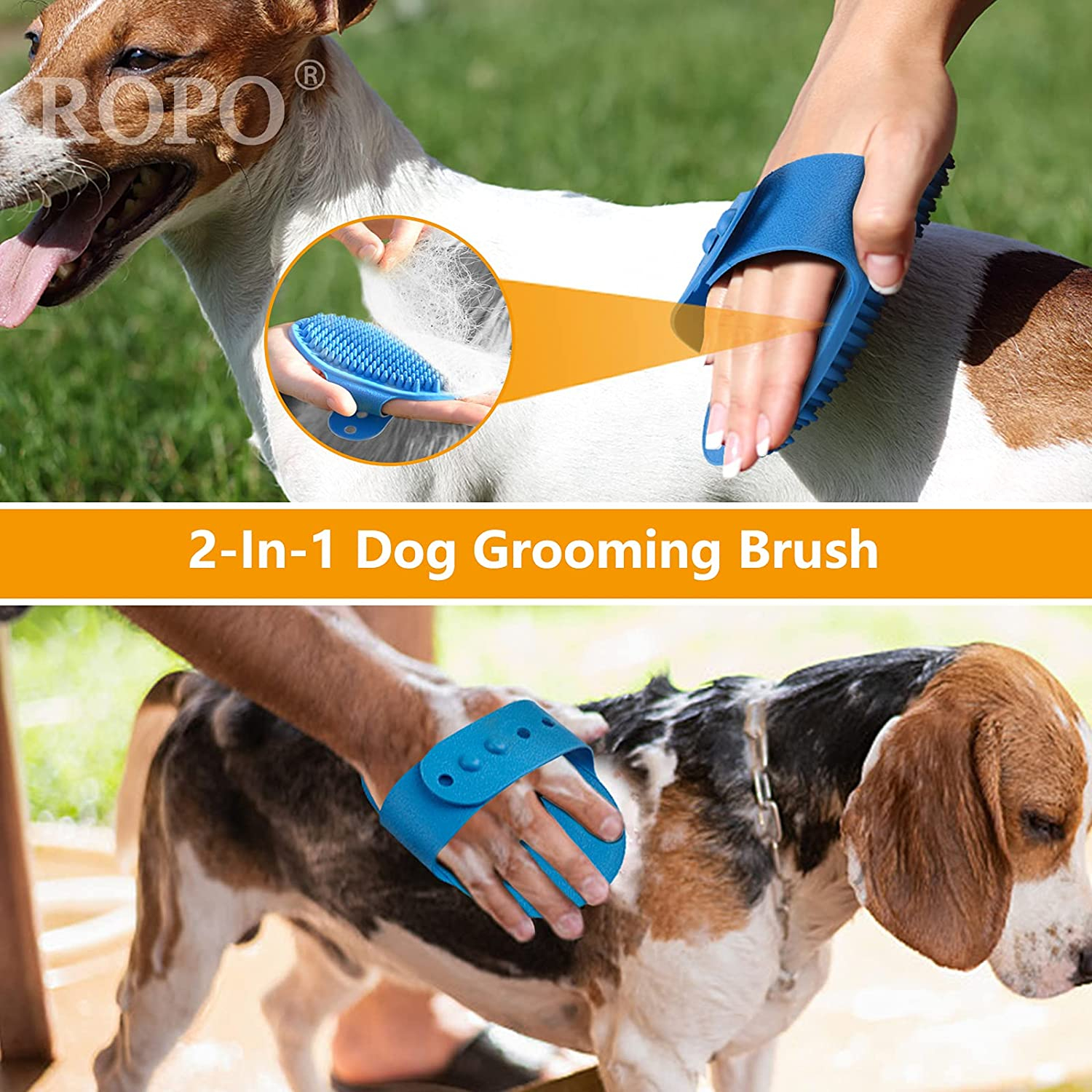 Foto 6 pulgar | Cepillo De Aseo Para Perros Jieyou Con Mango Anular Ajustable - Venta Internacional.
