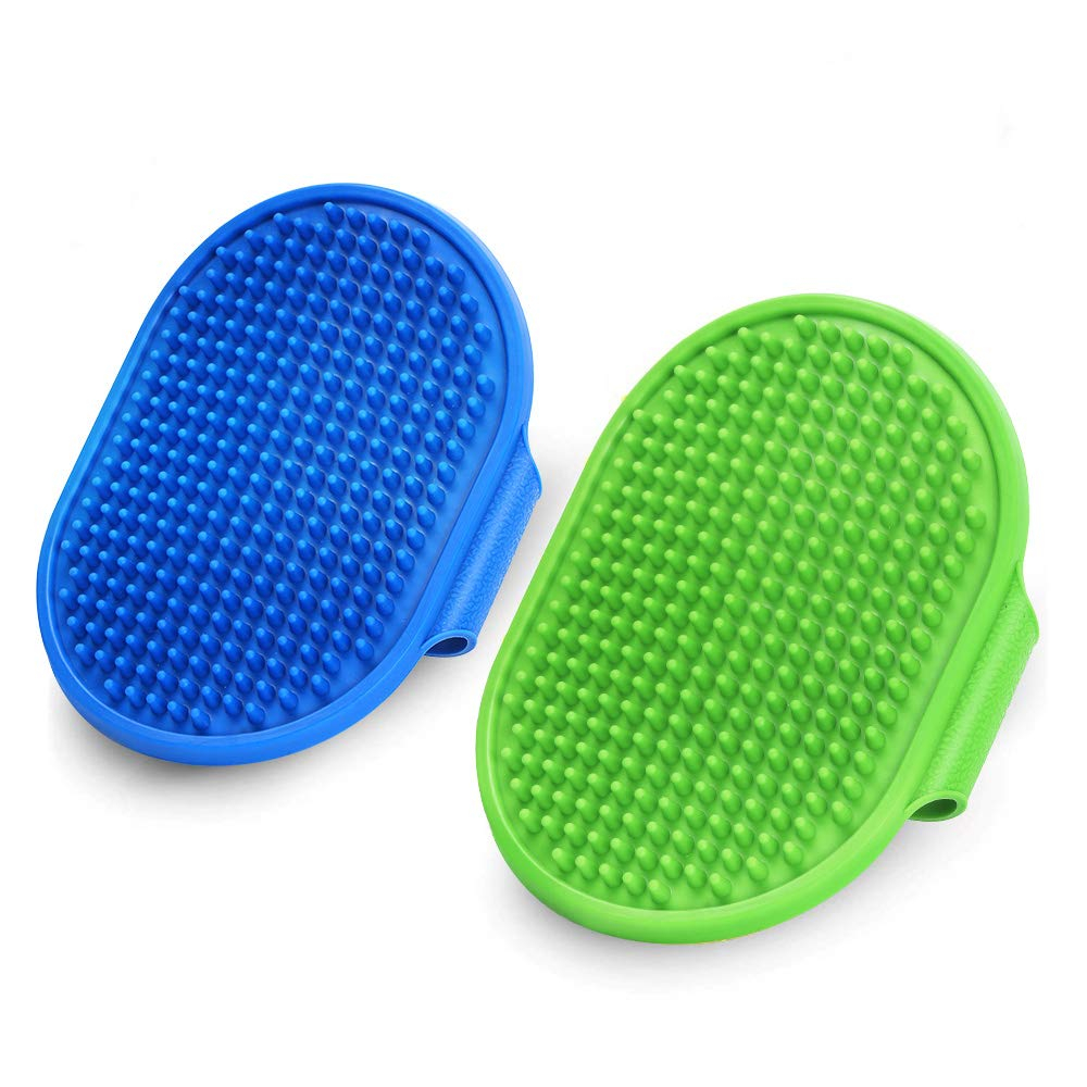 Paquete De 2 Cepillos De Baño Para Mascotas Jieyou De Silicona Para Perros Y Gatos - Venta Internacional.
