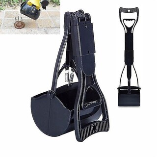 Foto 1 | Recogedor De Inodoro Para Mascotas Con Mango Largo, Diseño De Jaula Para Pájaros, Color Negro - Venta Internacional.