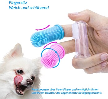 Foto 3 | Cepillo De Dientes Jieyou De Silicona De 360 Grados Para Perros Y Gatos (4 Unidades) - Venta Internacional.