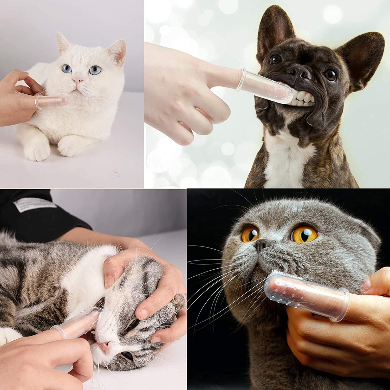Foto 5 pulgar | Cepillo De Dientes Suave Tooth Liner Para Perros Y Gatos Pequeños, 20 Unidades - Venta Internacional.