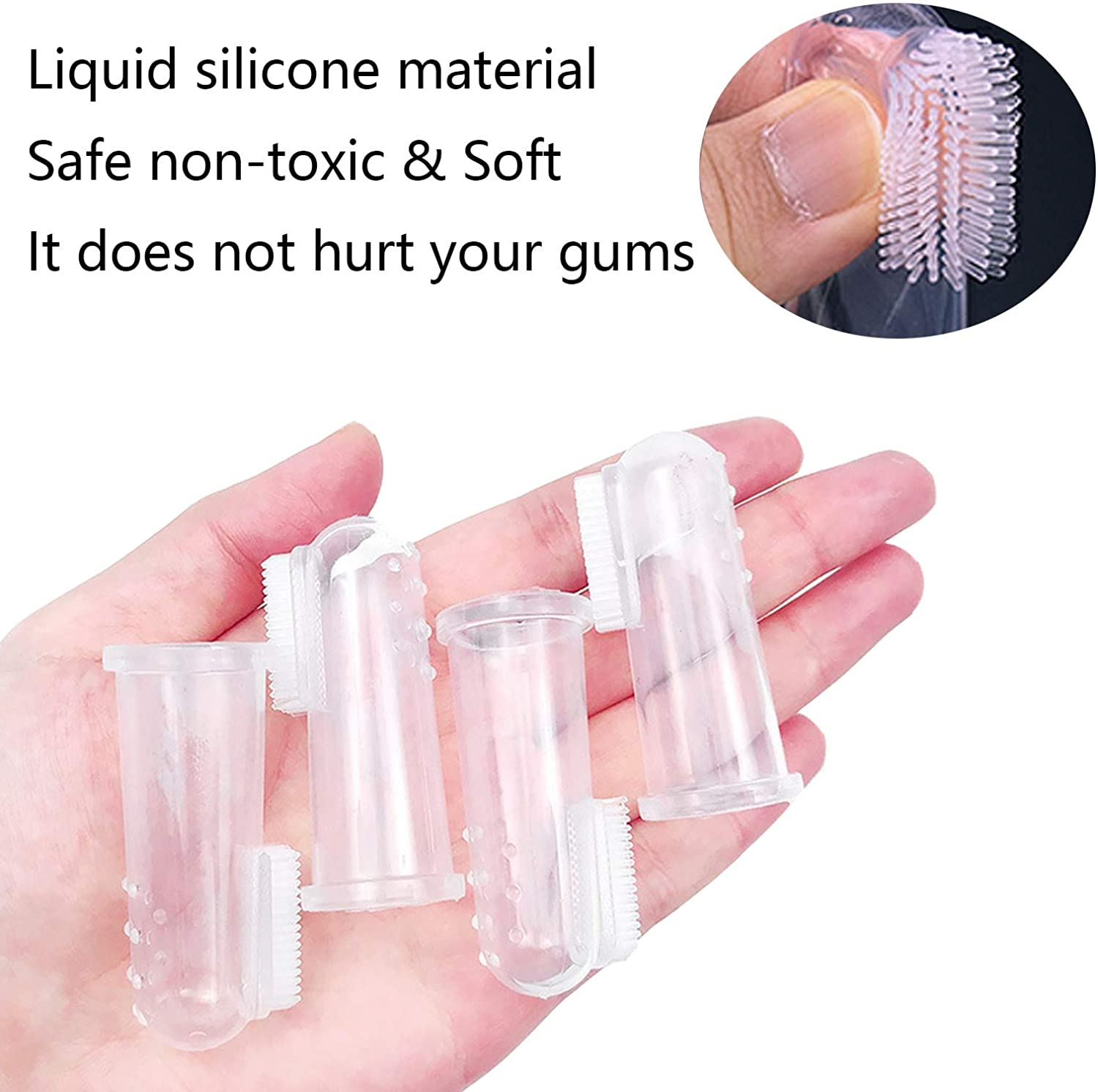 Foto 6 pulgar | Cepillo De Dientes Suave Tooth Liner Para Perros Y Gatos Pequeños, 20 Unidades - Venta Internacional.