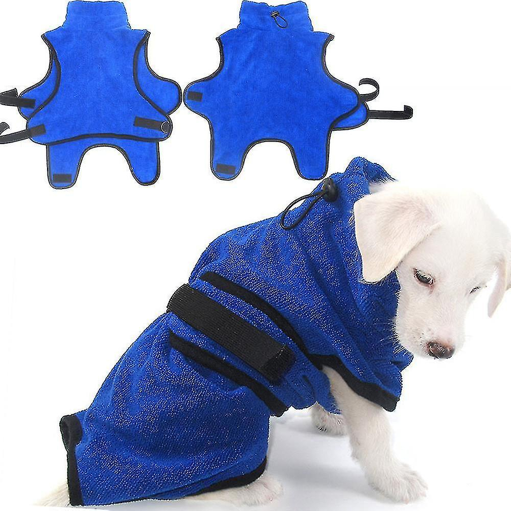 Foto 3 pulgar | Albornoz Superabsorbente Huoguo De Dog Apparel Para Perros, Tallas Xs-xl - Venta Internacional.