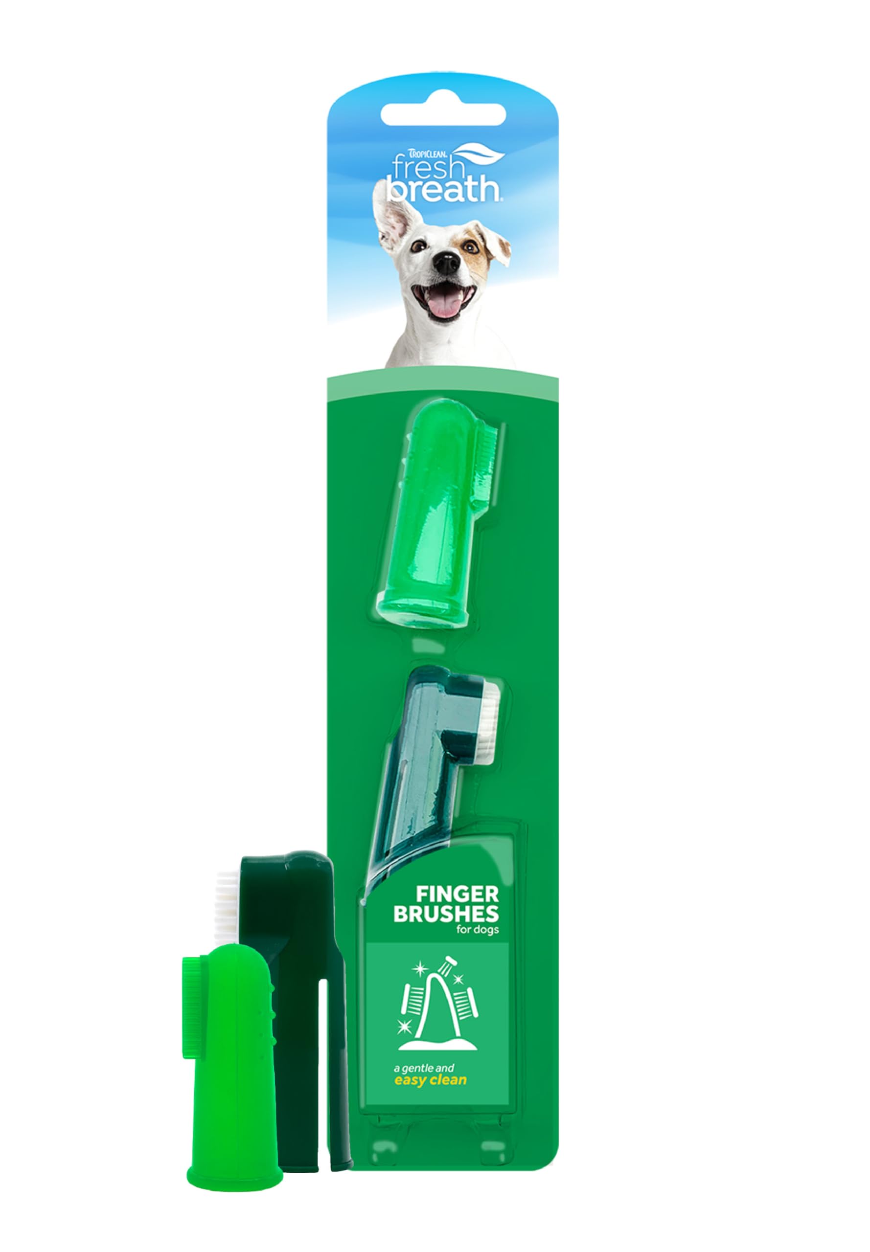 Set De Cepillos De Dientes Tropiclean Fresh Breath Para Perros - Venta Internacional.